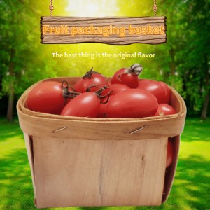 Frugtsalgsemballage kurv